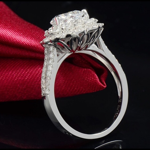 🆕 Sterling silver heart ring. - Picture 3 of 4